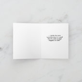 Carte de voeux pour les résolutions du Nouvel An (Intérieur)