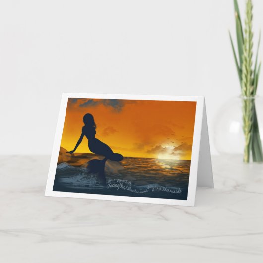 Carte de voeux pour les sirènes de Moyer (Devant)