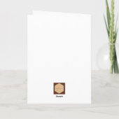 Carte de voeux pour les vacances chaudes (Dos)