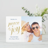 Carte de voeux pour les vacances de la photo côtiè (Debout devant)