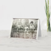 Carte de voeux pour l'été (Devant)