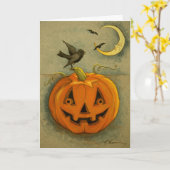 Carte de voeux pour l'Halloween 4900 Mari homosexu (Fleur jaune)