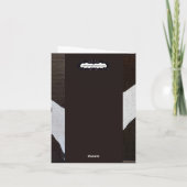 Carte de voeux pour l'Halloween Boo Ghosts (Dos)