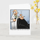 Carte de voeux pour l'Humour d'anniversaire drôle  (Fleur jaune)