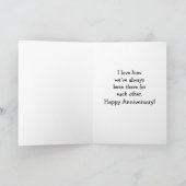 Carte de voeux pour l'Humour de l'anniversaire drô (Intérieur)