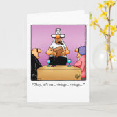 Carte de voeux pour l'Humour de l'anniversaire drô (Fleur jaune)