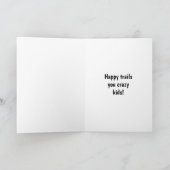 Carte de voeux pour l'Humour de voyage (Intérieur)