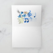 Carte de voeux pour l'obtention du diplôme (Intérieur)