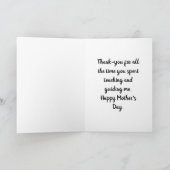 Carte de vœux pour maman et fille (Intérieur)