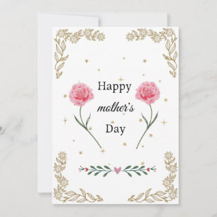 Carte de vœux pour maman géniale Parfaite pour la