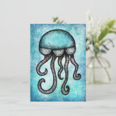 Carte de voeux pour méduses (Debout devant)