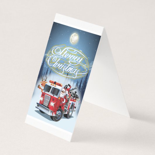 Carte de voeux pour Noël (Back)