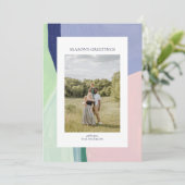 Carte de voeux pour Noël de Noël (Debout devant)