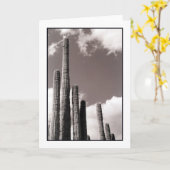 Carte de voeux pour orgue (Fleur jaune)