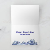 Carte de voeux pour ours papar (Intérieur)