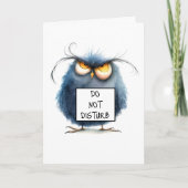 Carte de vœux pour perte d'animal de compagnie Bes (Devant)