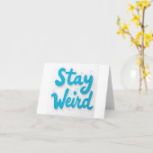 Carte de voeux pour rester une typographie bizarre (Fleur jaune)