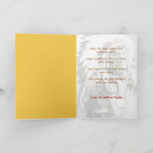 Carte de vœux pour se souvenir de nos ancêtres (Intérieur)