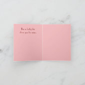 Carte de vœux pour sœur et amie (Intérieur)