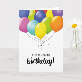 Carte de voeux pour un anniversaire extraordinaire