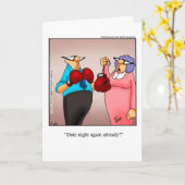 Carte de voeux pour un Humour amusant (Fleur jaune)