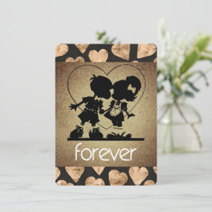 Carte de vœux pour une douce Saint-Valentin pour t