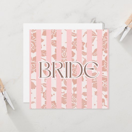 Carte de voeux pour une mariée (par Orievolution d (Devant/Arrière en situation)