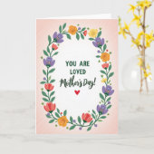 Carte de vœux pour une mère aimée (Fleur jaune)