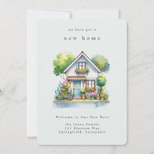Carte de vœux pour une nouvelle maison : Havre Nic