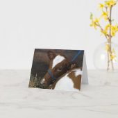 Carte de voeux pour veau (Fleur jaune)