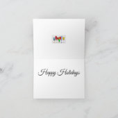 Carte de vœux pour verres à vin (Intérieur)