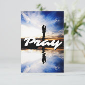Carte de voeux Pray Daily Flat (Debout devant)