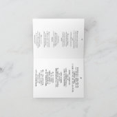 Carte de vœux prénom féminin chinois Mei. (Intérieur)