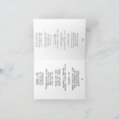 Carte de vœux prénom féminin chinois Shan. (Intérieur)