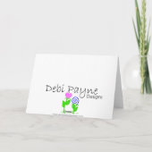 Carte de voeux Pretzel (Dos)