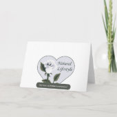 Carte de voeux professionnelle de vache (Dos)