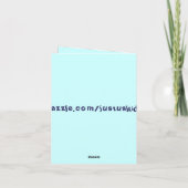 Carte de voeux profonde (Dos)