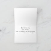 Carte de voeux Psalm 55:22 (Intérieur)