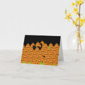 Carte de vœux Punkins (Fleur jaune)