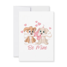 Carte de voeux Puppy Love