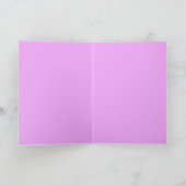 Carte de voeux Purple Hydrangea (Intérieur)