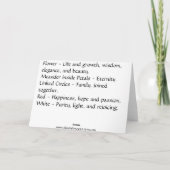 Carte de voeux Pysanka - Blank Inside (Dos)