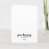 Carte de voeux Queen Bee (Dos)