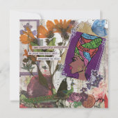 Carte de voeux Queen Flat (Devant)