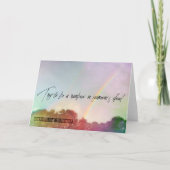 Carte de voeux quelque part (Devant)