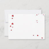 Carte de voeux Raccoon (Dos)