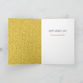 Carte de voeux Rad Papa Blue Doodle Fête des pères (Intérieur)