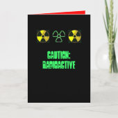 Carte de voeux radioactive (Devant)