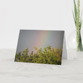 Carte de voeux Rainbow Sky (Devant)