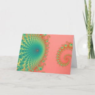Carte de vœux Rainbow Spirole